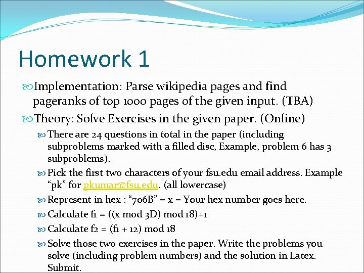 Homework 1 Implementation: Parse wikipedia pages and find pageranks of top 1000 pages of
