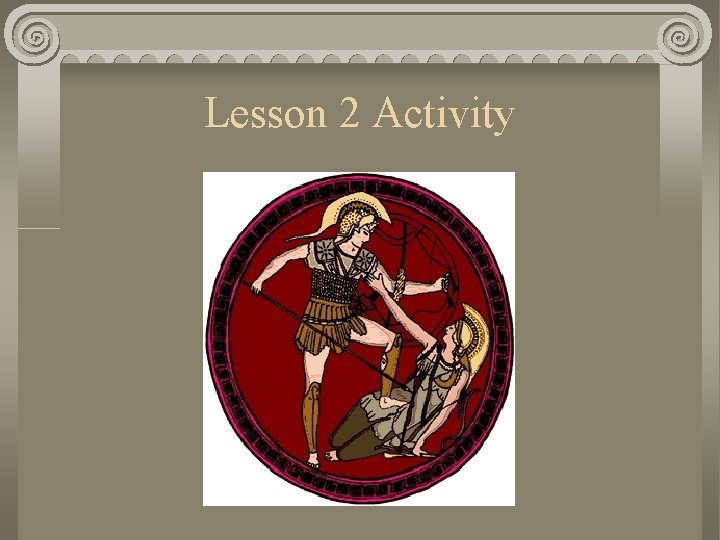 Lesson 2 Activity 