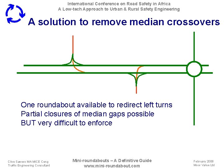 International Conference on Road Safety in Africa A Low-tech Approach to Urban & Rural