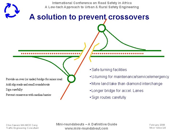 International Conference on Road Safety in Africa A Low-tech Approach to Urban & Rural