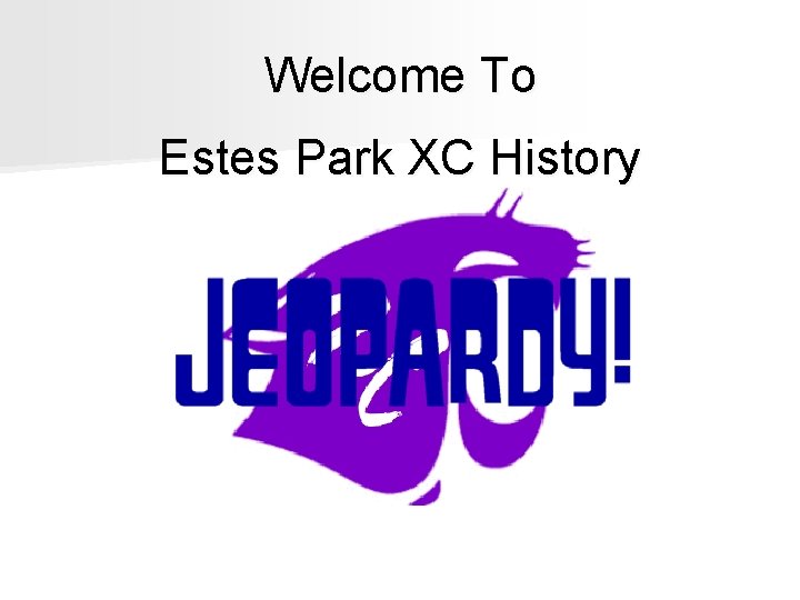 Welcome To Estes Park XC History 
