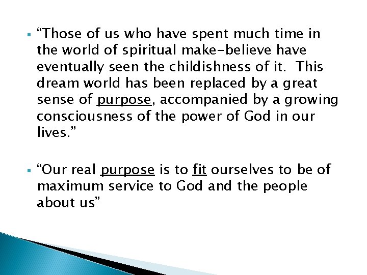 § § “Those of us who have spent much time in the world of § § “Those of us who have spent much time in the world of