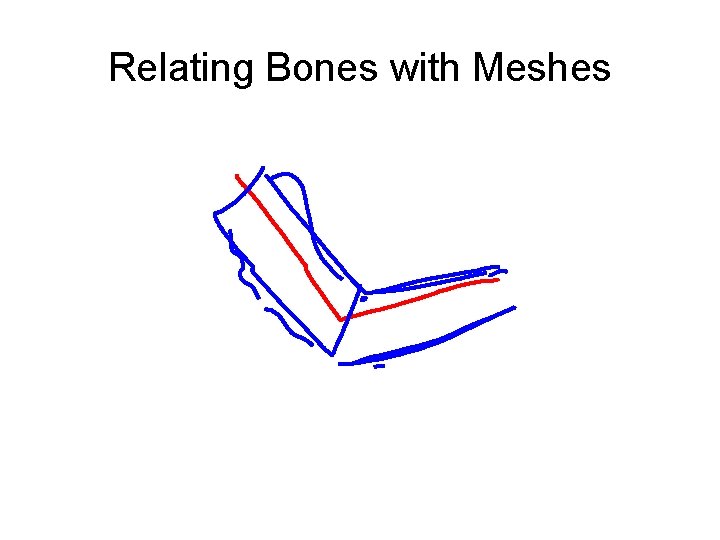Relating Bones with Meshes Relating Bones with Meshes