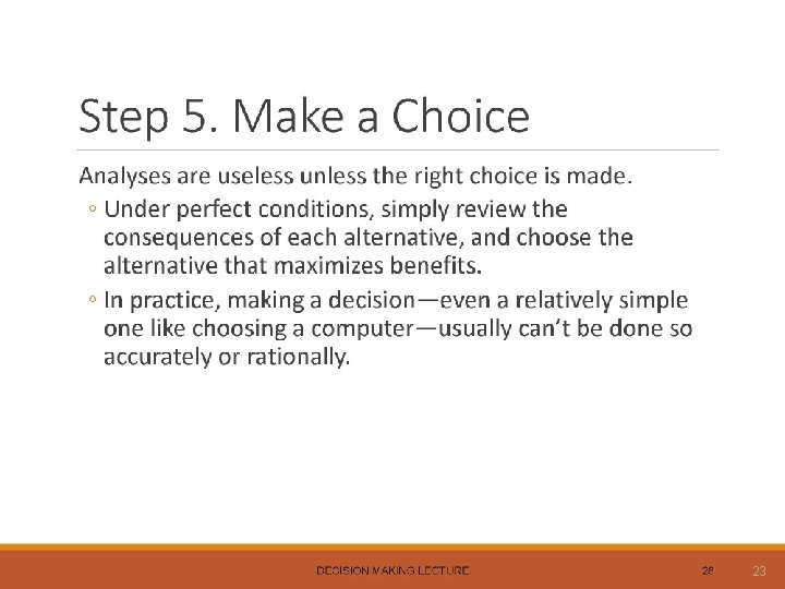 Part 2 Types and Models of Decisionmaking College