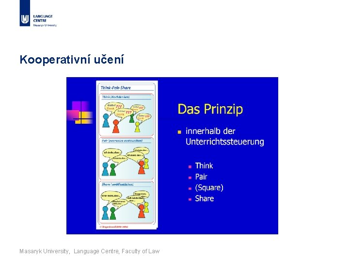 Kooperativní učení Masaryk University, Language Centre, Faculty of Law 