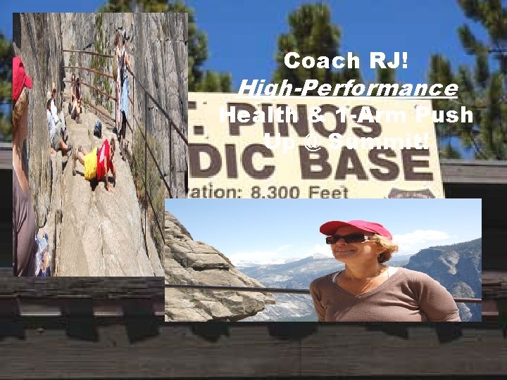 Coach RJ! High-Performance Health & 1 -Arm Push Up @ Summit! 