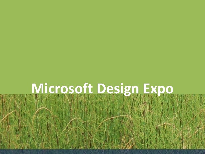 Microsoft Design Expo 