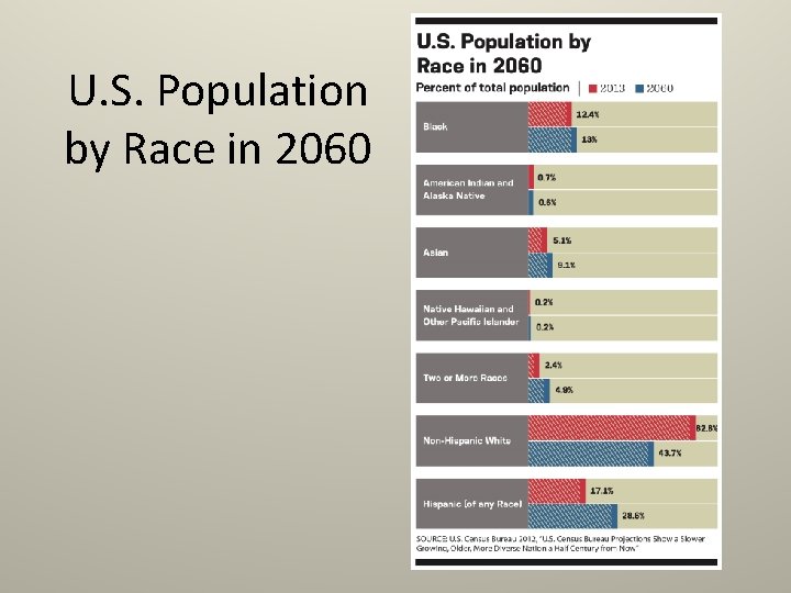 U. S. Population by Race in 2060 