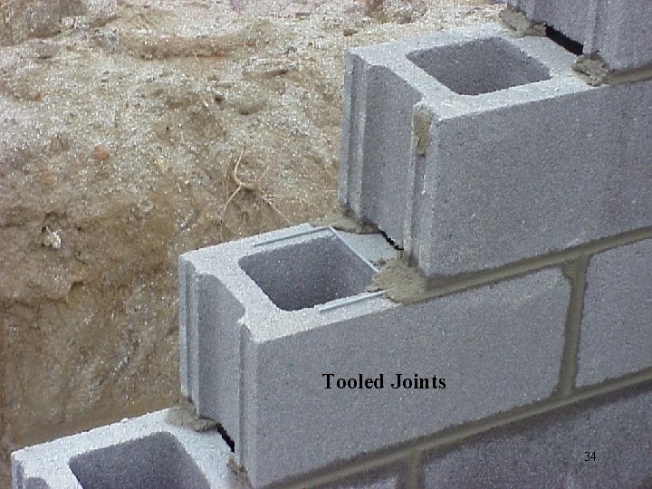 Tooled Joints 34 