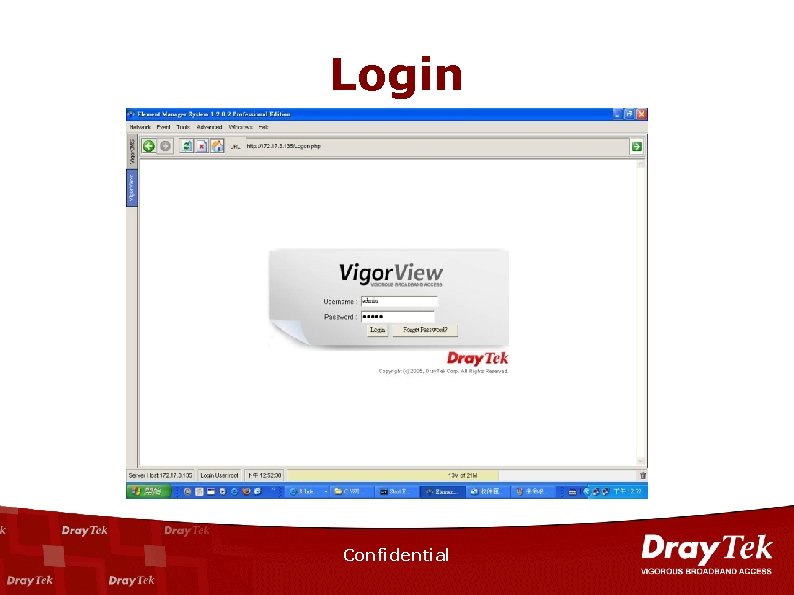 Login Confidential 