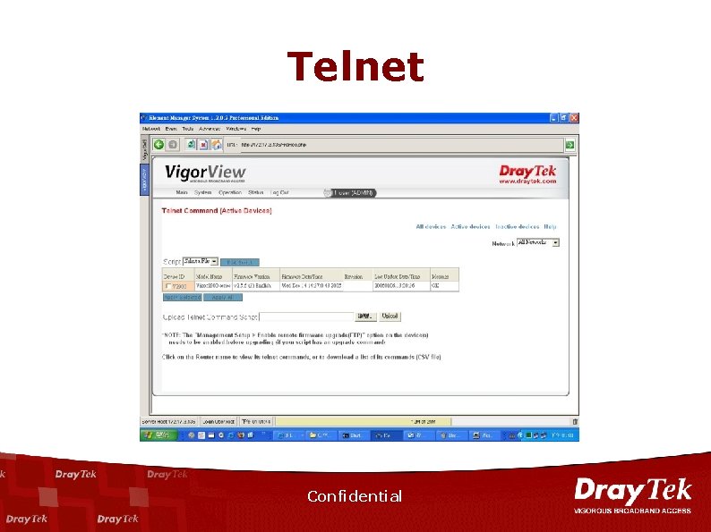 Telnet Confidential 