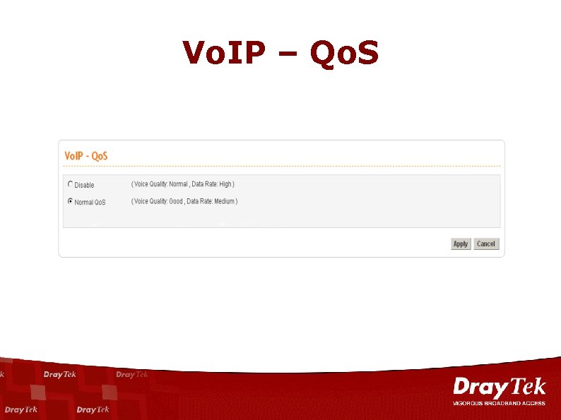 Vo. IP – Qo. S 