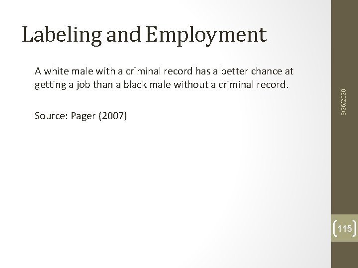 A white male with a criminal record has a better chance at getting a A white male with a criminal record has a better chance at getting a