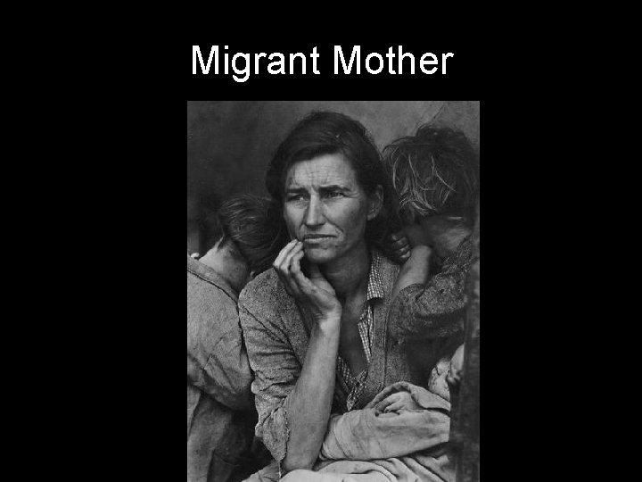 Migrant Mother 