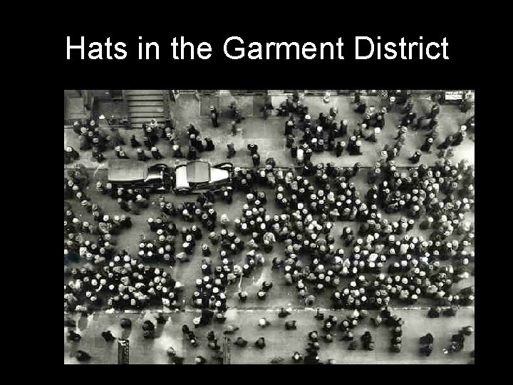 Hats in the Garment District 