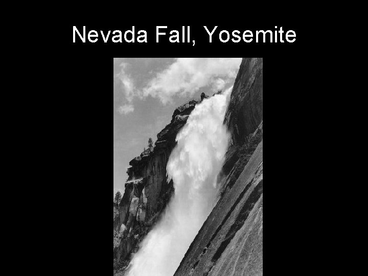 Nevada Fall, Yosemite 
