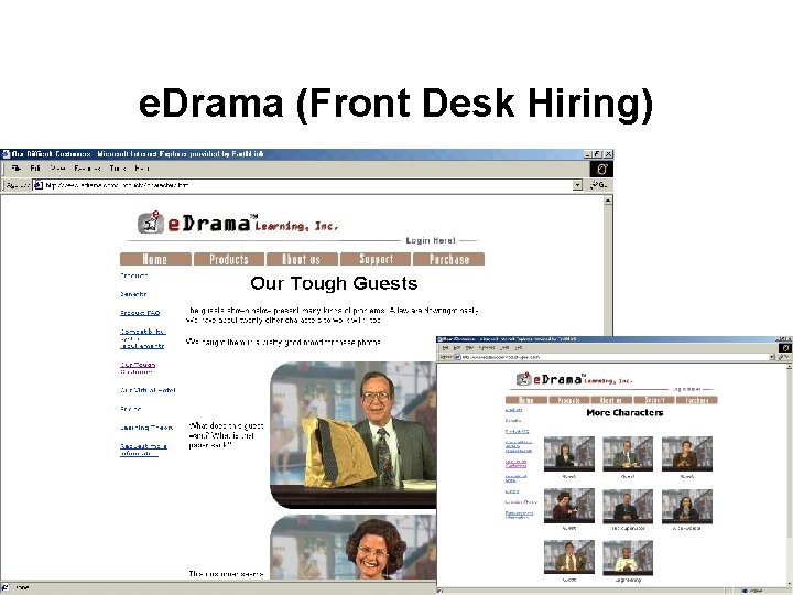 e. Drama (Front Desk Hiring) e. Drama (Front Desk Hiring)