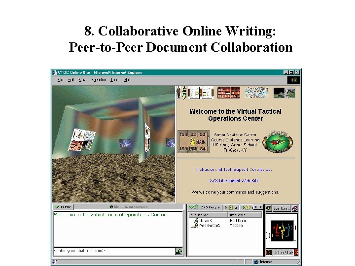 8. Collaborative Online Writing: Peer-to-Peer Document Collaboration 8. Collaborative Online Writing: Peer-to-Peer Document Collaboration