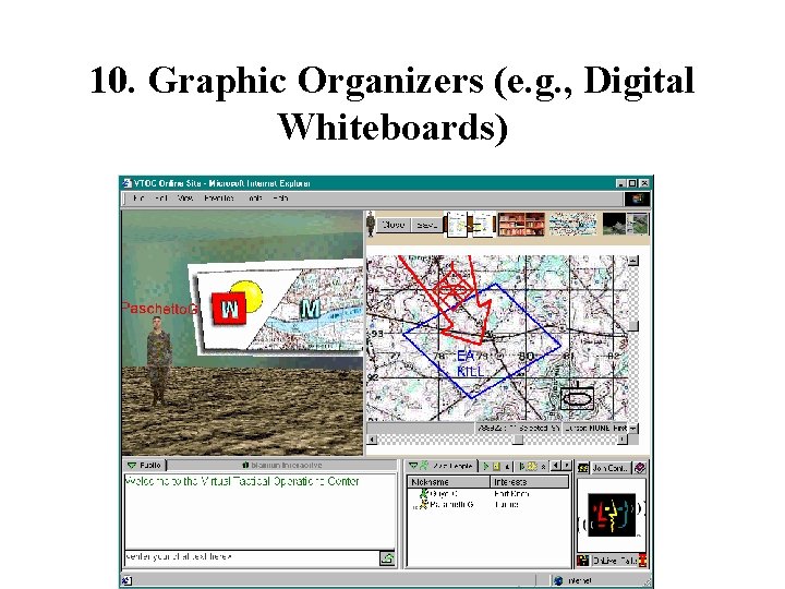 10. Graphic Organizers (e. g. , Digital Whiteboards) 10. Graphic Organizers (e. g. , Digital Whiteboards)