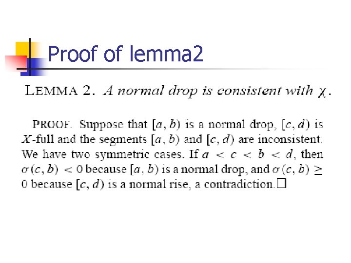 Proof of lemma 2 
