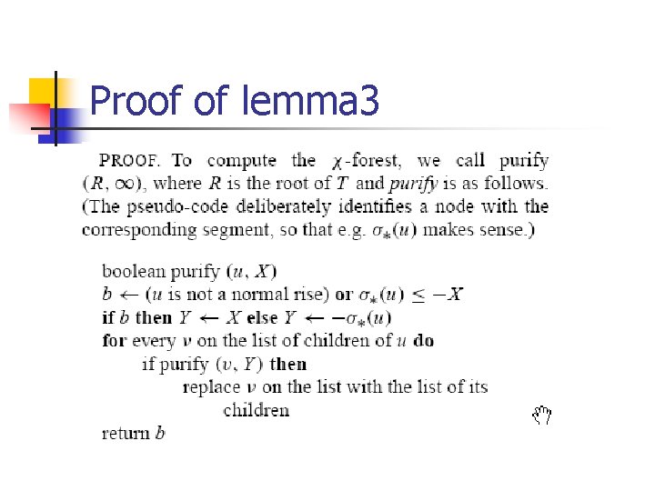 Proof of lemma 3 