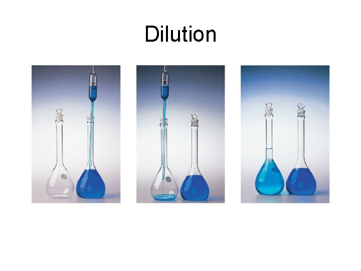 Dilution 