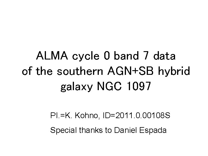 ALMA cycle 0 band 7 data of the southern AGN+SB hybrid galaxy NGC 1097
