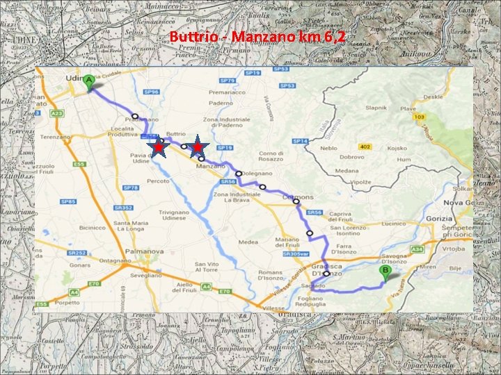 Buttrio - Manzano km 6, 2 