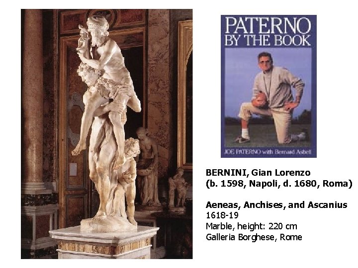 BERNINI, Gian Lorenzo (b. 1598, Napoli, d. 1680, Roma) Aeneas, Anchises, and Ascanius 1618
