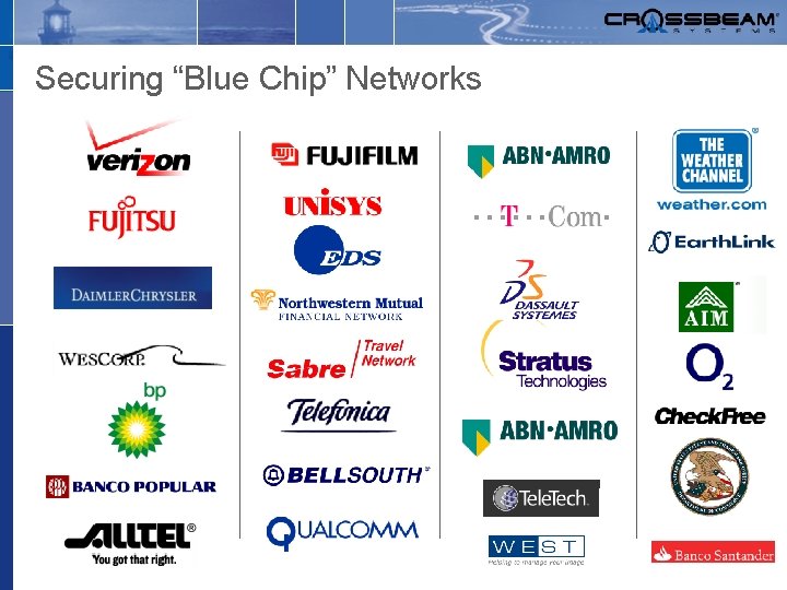 Securing “Blue Chip” Networks 