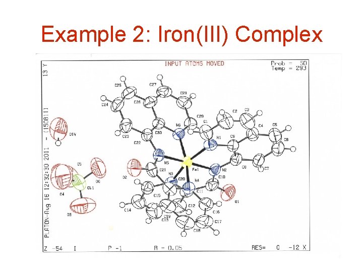 Example 2: Iron(III) Complex 