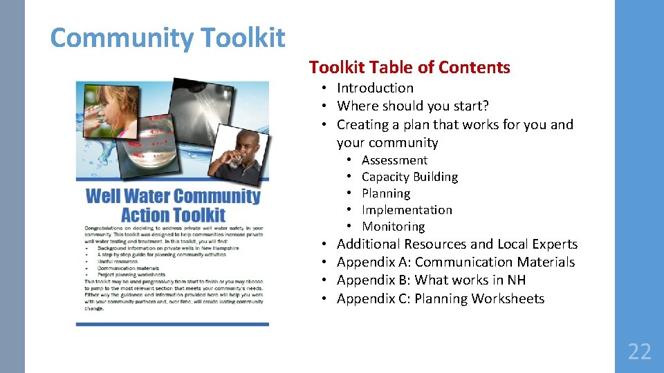 Community Toolkit Table of Contents • Introduction • Where should you start? • Creating