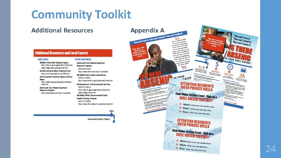 Community Toolkit Additional Resources Appendix A 24 