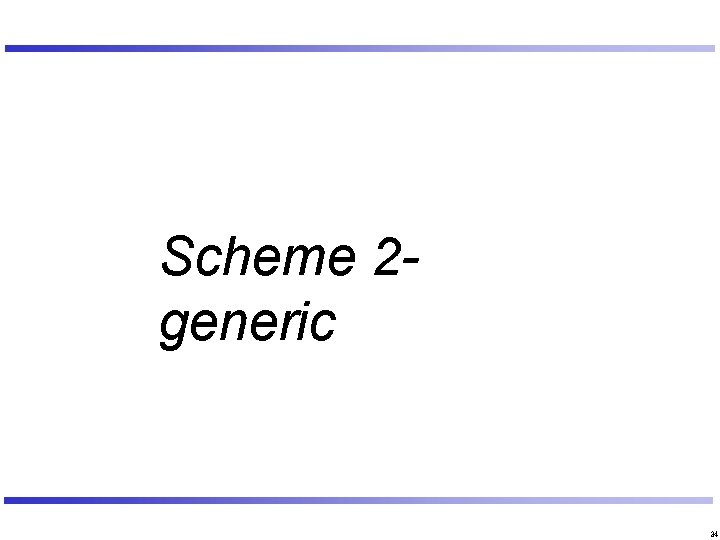 Scheme 2 generic 34 