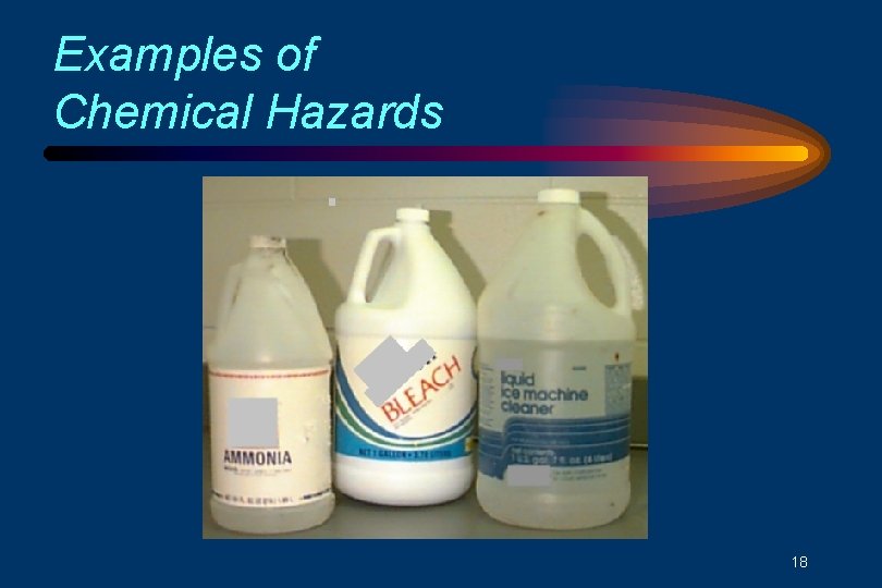 Examples of Chemical Hazards 18 