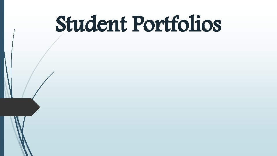 Student Portfolios 