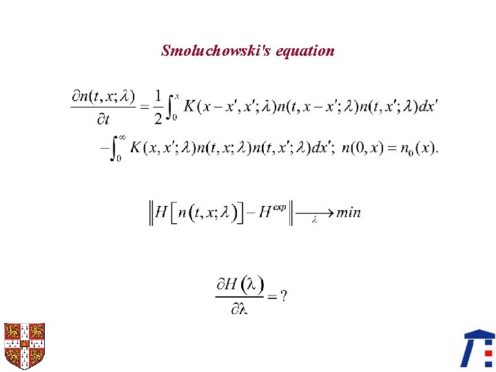 Smoluchowski's equation 