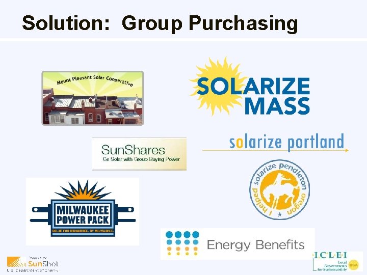 Solution: Group Purchasing 
