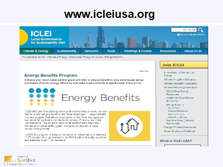 www. icleiusa. org The Solarize Guidebook 