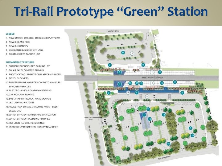 Tri-Rail Prototype “Green” Station 9/25/2020 