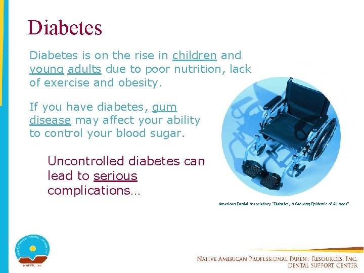 Diabetes is on the rise in children and young adults due to poor nutrition,