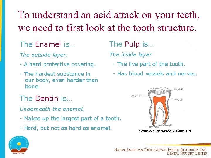 To understand an acid attack on your teeth, we need to first look at