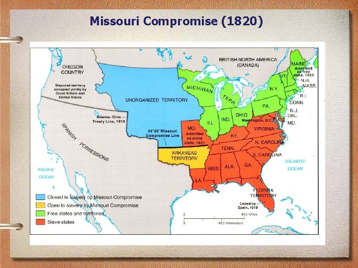 Missouri Compromise (1820) 