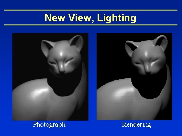 New View, Lighting Photograph Rendering 