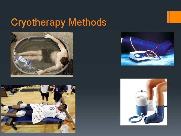 Cryotherapy Methods 