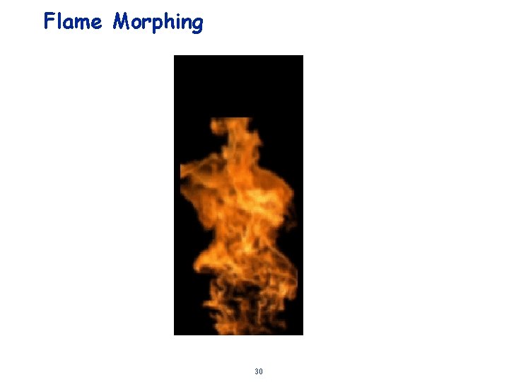 Flame Morphing 30 