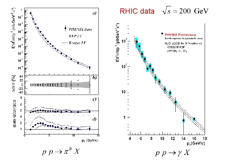RHIC data 