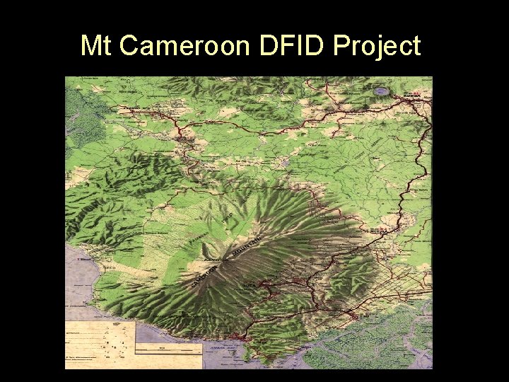 Mt Cameroon DFID Project 