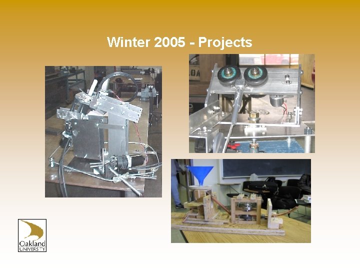 Winter 2005 - Projects 