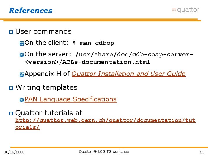 Administering Templates With Cdb Marco Emilio Poleggi Cerninfncnaf